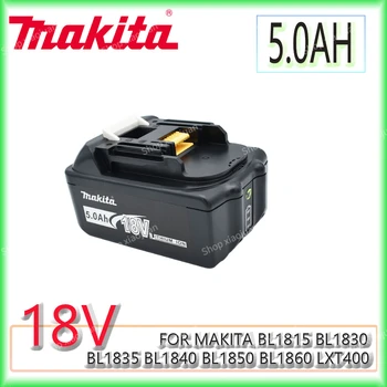 100% eredeti Makita 18V 3.0 AH/4.0 AH/5.0 Á/6.0 AH li-ion akkumulátor BL1830 BL1815 BL1860 BL1840 Csere Szerszám Akkumulátor