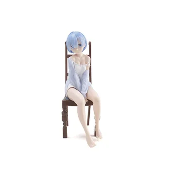 15cm Anime Re:Élet Egy Más Világ, Nulla Ram Rem Kötény, Szobalány öltöztetős Ábra Baba PVC Gyűjtemény Modell Játékok ajándék