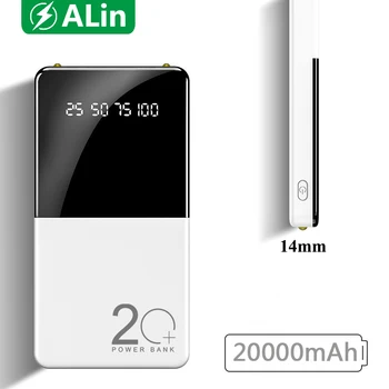 20000mAh Power Bank PD3.0 Hordozható Gyors Feltöltése Külső Akkumulátor Bank iPhone15 Ultra pro Xiaomi PoverBank Töltő