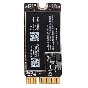 BCM94360CS2 Vezeték nélküli Wifi Kártya, Bluetooth 4.0 802.11 Ac Hackintosh MacOS a Légi 11 hüvelyk A1465 13inch A1466 2013 MD711LL