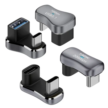 C típusú Adapter USB-C-USB Adapter Támogatja a 20Gbps Sebesség 140W Töltési Áram P9JB