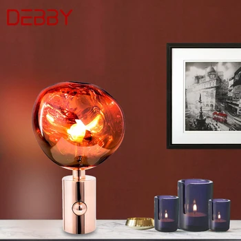 DEBBY Északi Modern asztali Lámpa Divatos, Egyszerű Nappali, Hálószoba Kreatív LED Dekoráció asztali Lámpa