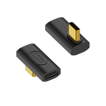 E5BA USB-C a Férfi-Nő Átalakító USB-C Extender USB-C Adapter 40Gbps Transzfer