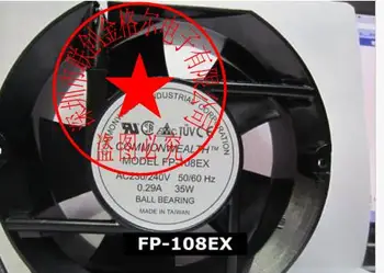 Eredeti AC ventilátor FP-108EX AC230V/240V 0.29 EGY 35W