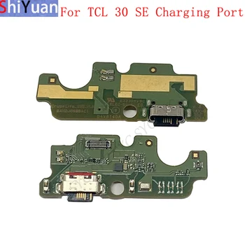 Eredeti USB Töltő Port Csatlakozó Tábla Flex Kábel TCL 30 SE Töltés Csatlakozó Csere Alkatrészek