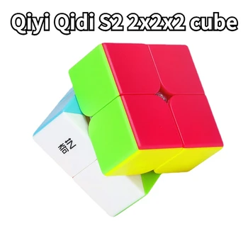 [Funcube]Qiyi Qidi 2x2 Varázs Sebesség Kocka Qidi W 2x2x2 Sebesség Kocka tickers QIYI Qidi S2 Szakmai anti stressz Puzzle Qidi S 2