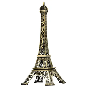 Fém Modell Eiffel-Torony Kézműves Hálószoba Decor Alufelni Figura, Szobor, Dekoráció