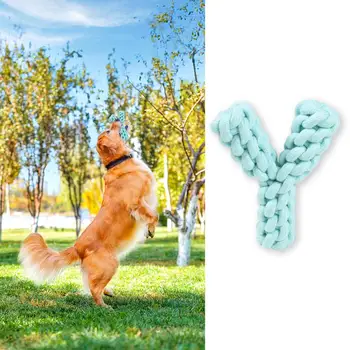 Stimuláló Kutya Játék Y-alakú Design, Harapás Ellenálló fogcsikorgatás Csökkenti a Vandalizmus Egészség Elősegítése Rágás Kisállat Játék