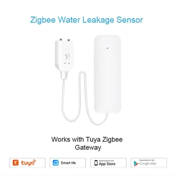 Tuya Zigbee Víz Szivárgás Érzékelő Intelligens Otthon Szivárgó Érzékelő Működik A Zigbee Gateway Támogatási Intelligens Élet Távirányító ALKALMAZÁS