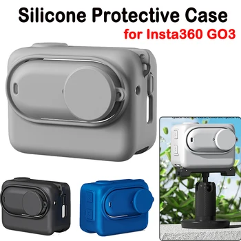 Táska Szilikon hordtáska a Insta360 GO3 Kamera Anti-semmiből Védő Héj Doboz Mini Tároló Táska Kiegészítők