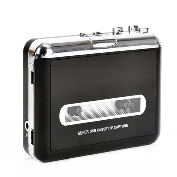 USB-s Kazetta zenelejátszó, Hangrögzítő Elfog Adapter Stero Kazetta Reproducto Játékos Convert To MP3 Converter a Hangszóró
