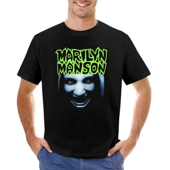 marilyn manson essensial design Póló, gyorsan száradó póló férfi ruházat sima póló