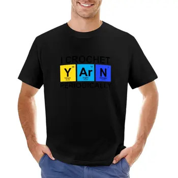 Én Horgolt Rendszeresen - Vicces Crocheter T-Shirt-T-shirt egy fiú póló férfi ruházat grafikus póló, vicces