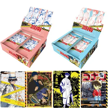 Új detective Conan Anime Karakter Gyűjtemény Kártya Gyerekeknek Karácsonyi Halloween Születésnapi Ajándék Kártya Játék Játék