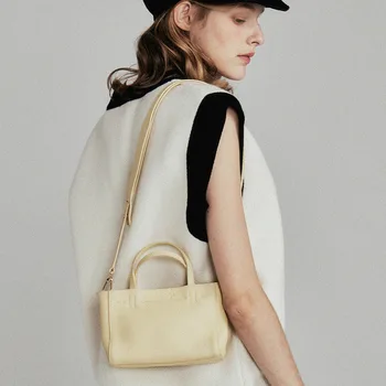 Új mini táska marhabőr táska divat Valódi bőr női válltáska kereszt-test táska 01-GN-zptttc