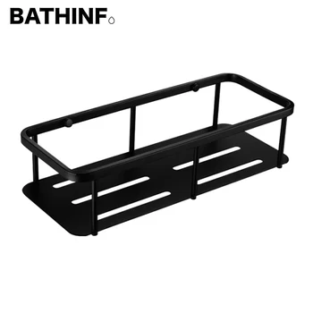 BATHINF SUS304 Rozsdamentes fürdőszoba polc acél fürdőszoba medál fürdőszoba hardver tartozékok