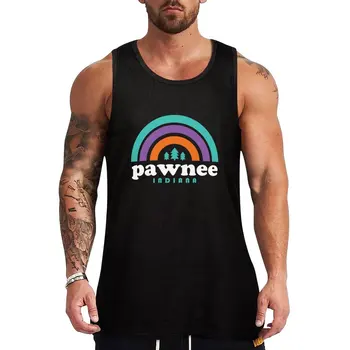 Új Pawnee Indiana Tartály Felső ruházat, férfi Férfi nyári ruhát 2023